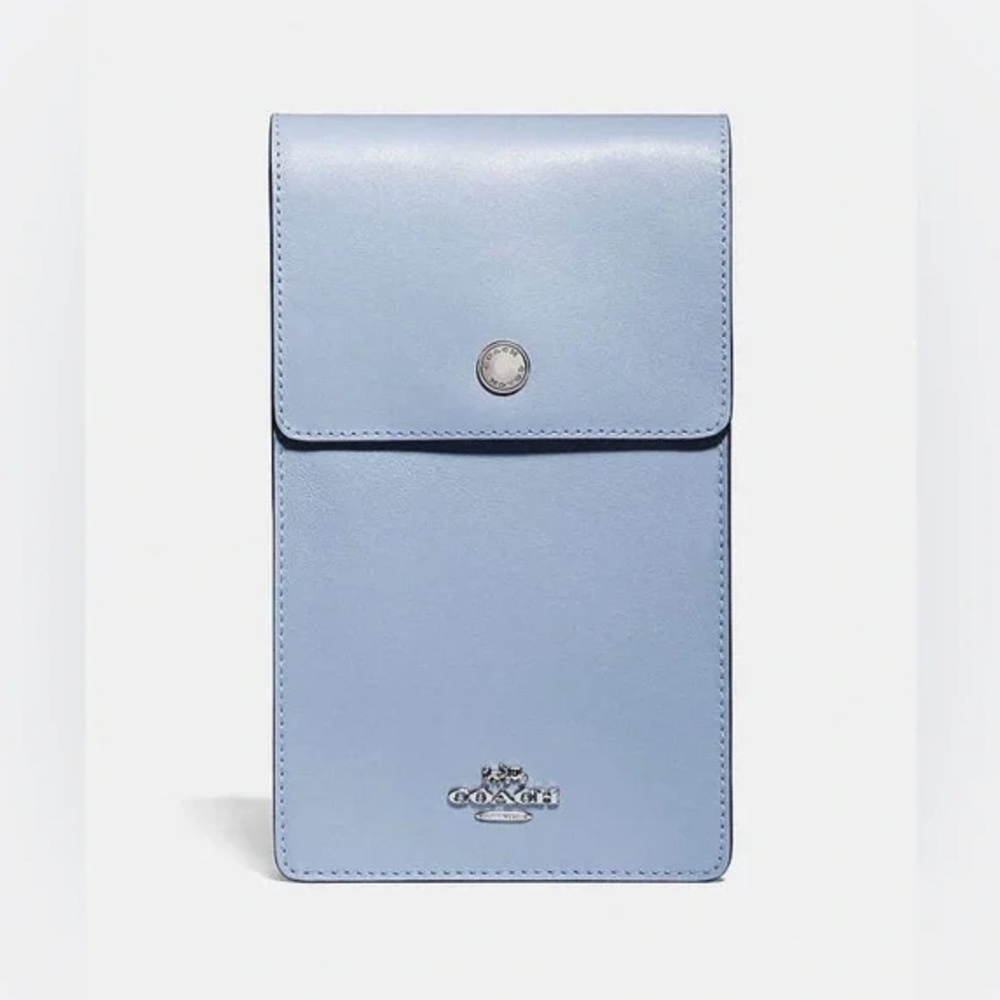 COACH phone crossbody leather bag